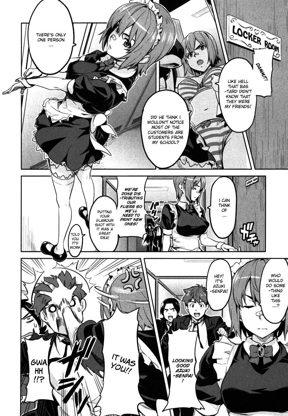 Maken-Ki! Chapter 26 page 9 - Chapter 26: Makaroon's Special Service Day - First Part