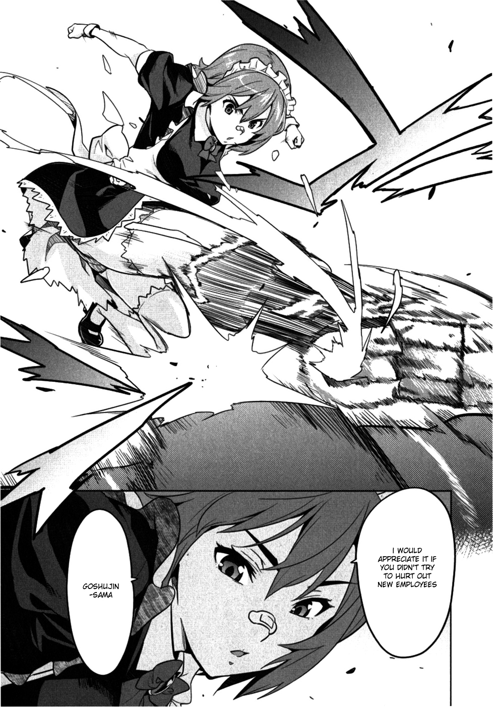 Maken-Ki! Chapter 27 page 14 - Chapter 27: Makaroon's Special Service Day - Second Part