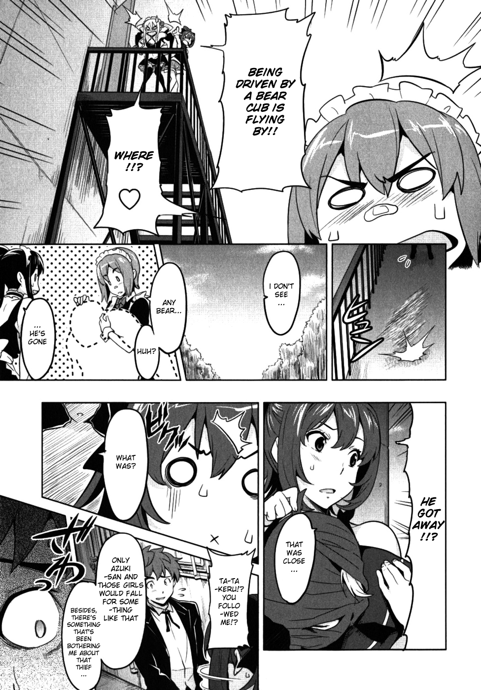 Maken-Ki! Chapter 27 page 17 - Chapter 27: Makaroon's Special Service Day - Second Part