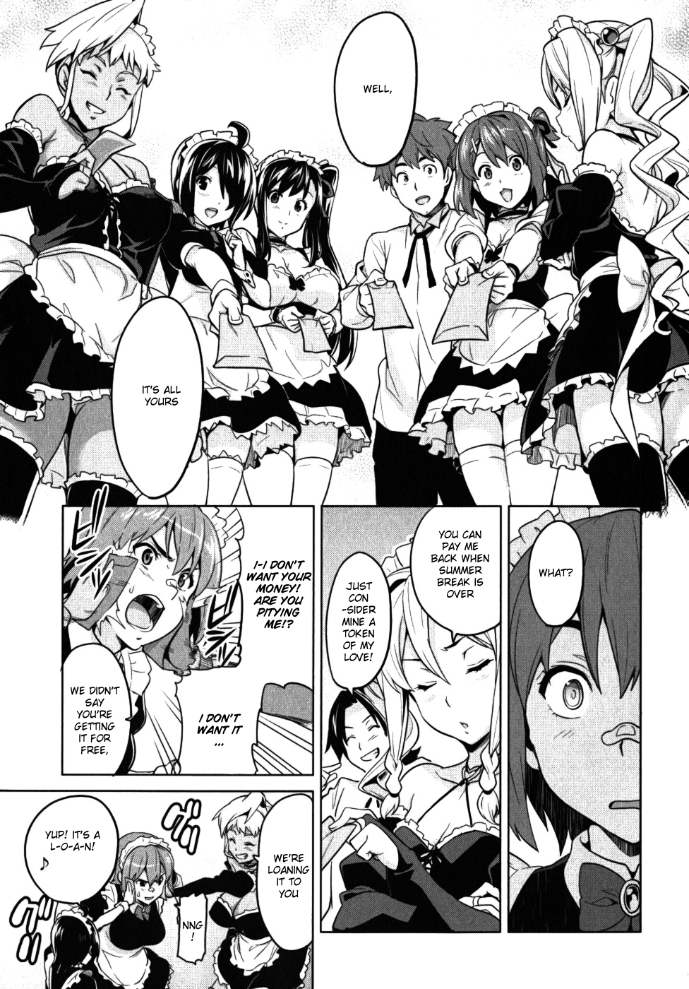 Maken-Ki! Chapter 27 page 21 - Chapter 27: Makaroon's Special Service Day - Second Part