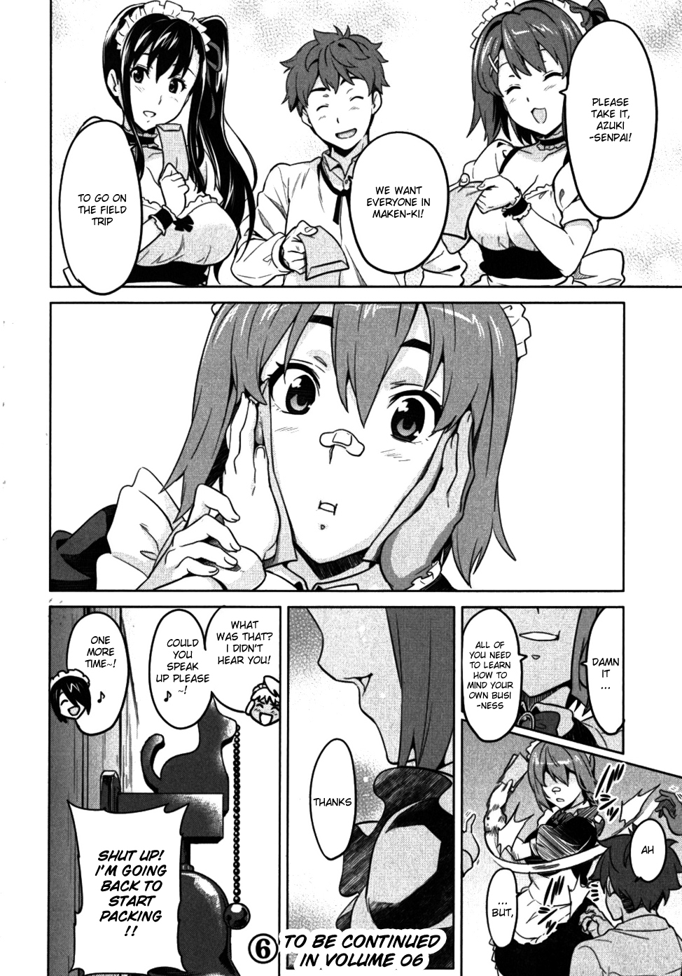 Maken-Ki! Chapter 27 page 22 - Chapter 27: Makaroon's Special Service Day - Second Part