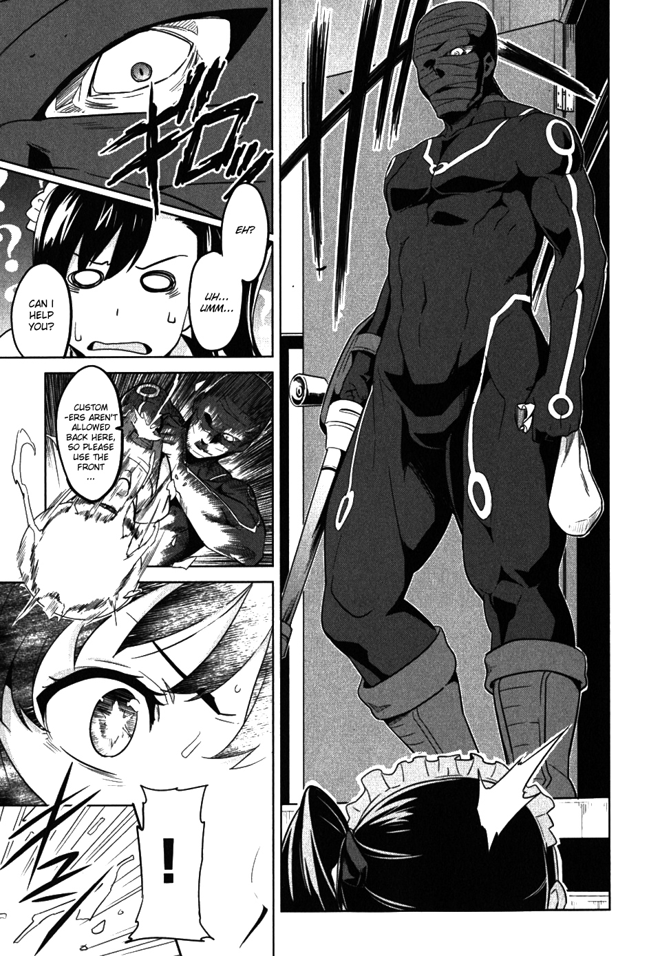 Maken-Ki! Chapter 27 page 7 - Chapter 27: Makaroon's Special Service Day - Second Part