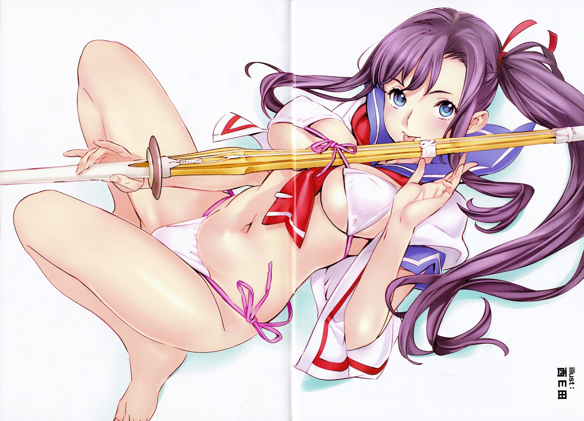 Maken-Ki! Chapter 28 page 5 - Chapter 28: Summer/Swimsuits/Training