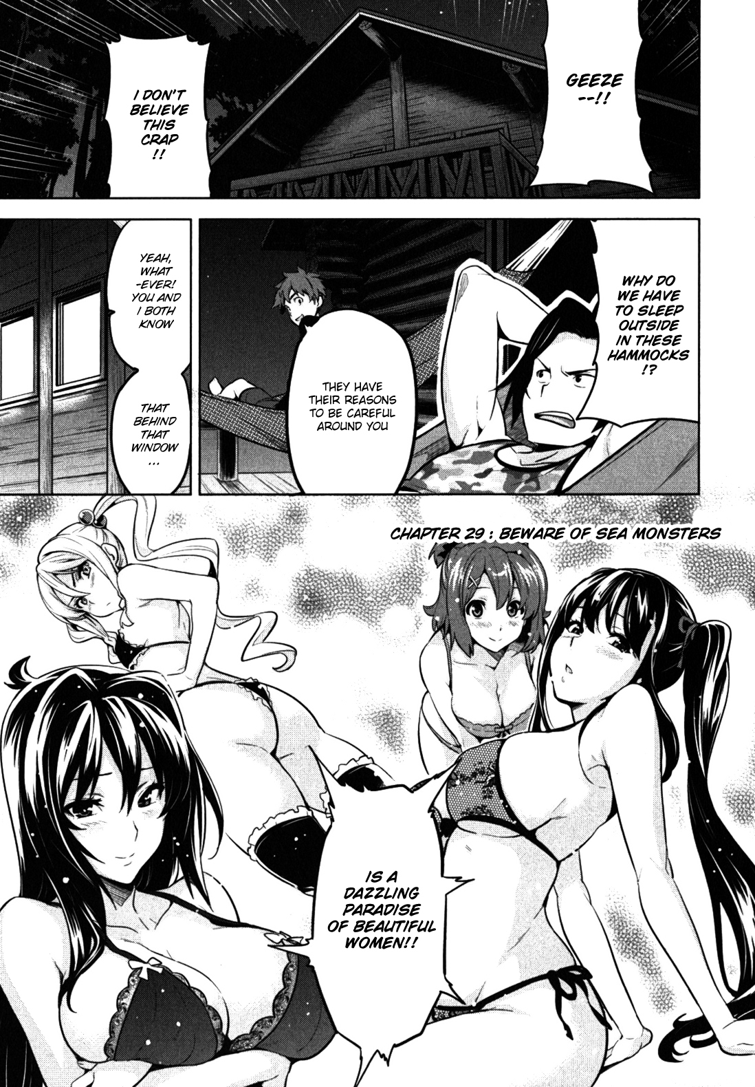 Maken-Ki! Chapter 29 page 1 - Chapter 29: Beware of Sea Monsters