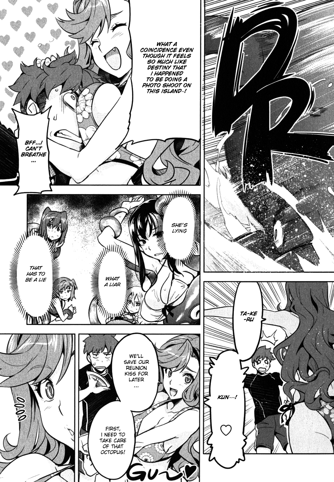 Maken-Ki! Chapter 29 page 19 - Chapter 29: Beware of Sea Monsters