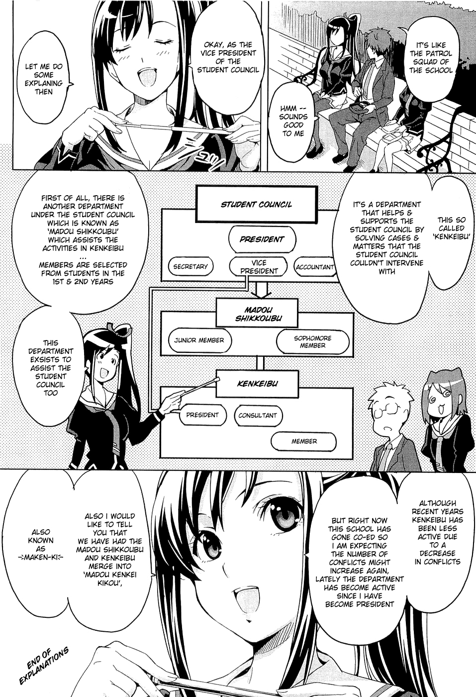 Maken-Ki! Chapter 3 page 14 - Chapter 3: Girls Are Amazing