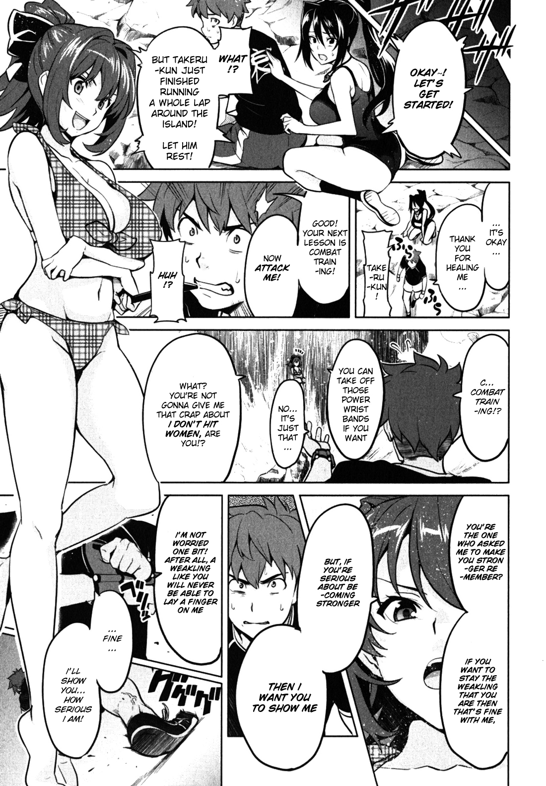 Maken-Ki! Chapter 30 page 7 - Chapter 30: Beware of Monsters in the Forest