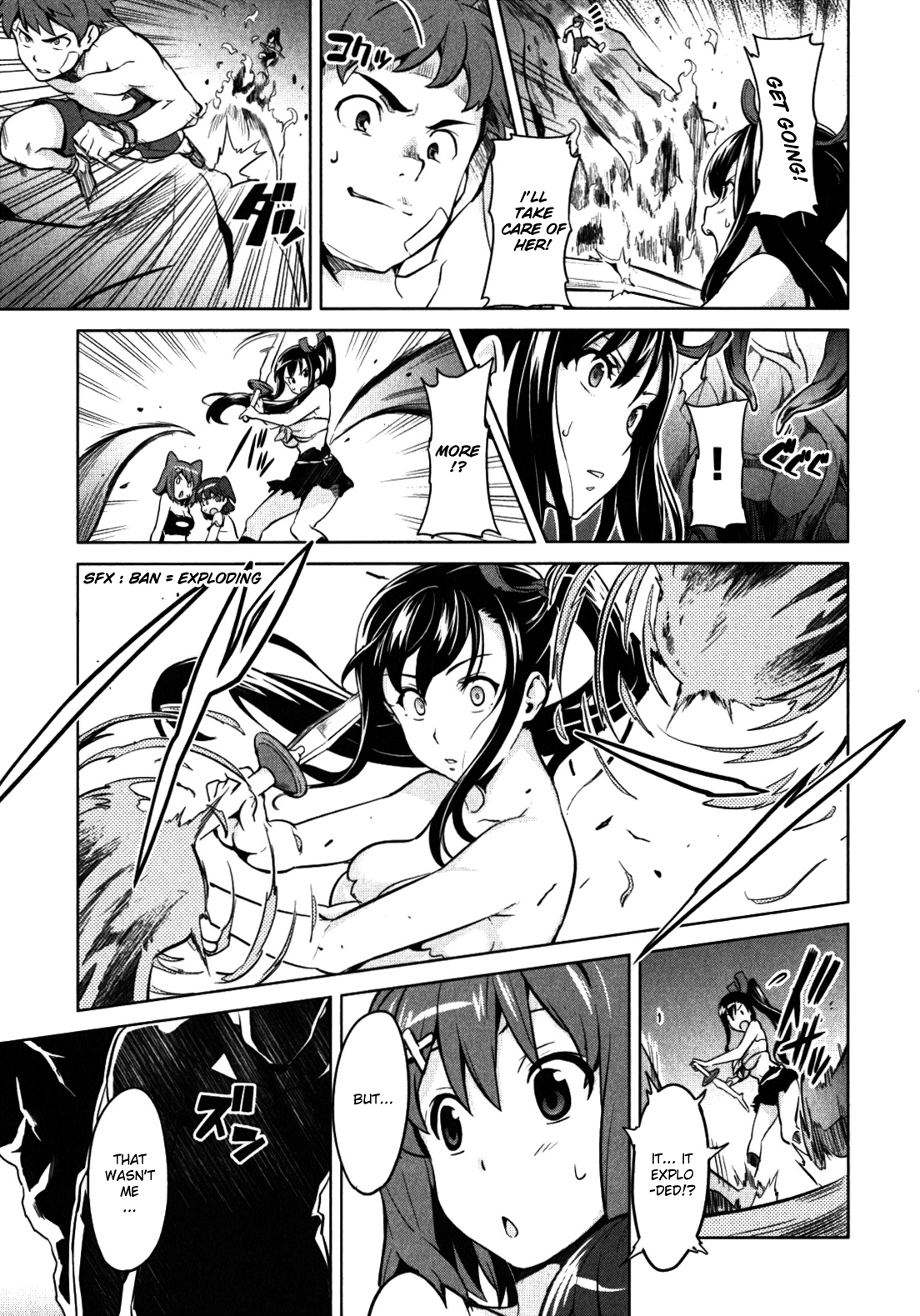 Maken-Ki! Chapter 31 page 23 - Chapter 31: The Right Hand That Protects Friends