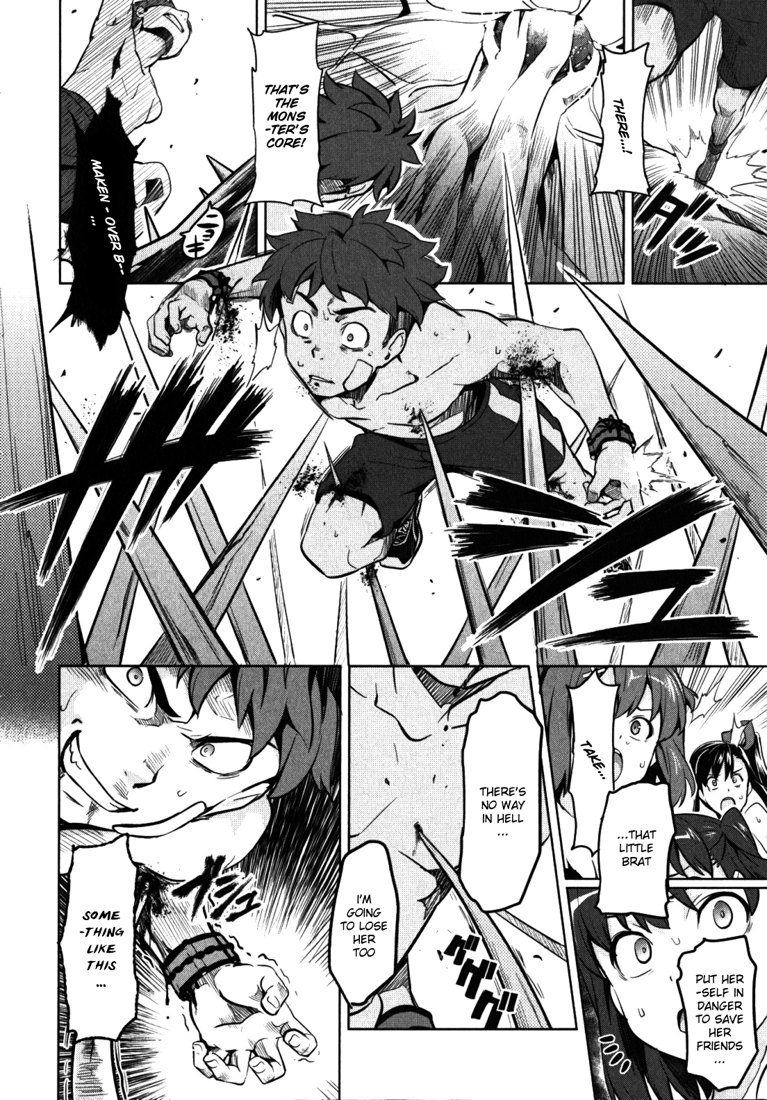 Maken-Ki! Chapter 31 page 24 - Chapter 31: The Right Hand That Protects Friends
