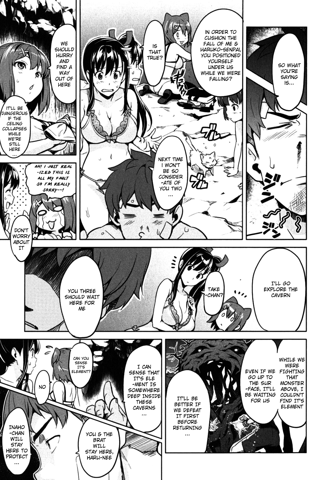 Maken-Ki! Chapter 31 page 5 - Chapter 31: The Right Hand That Protects Friends