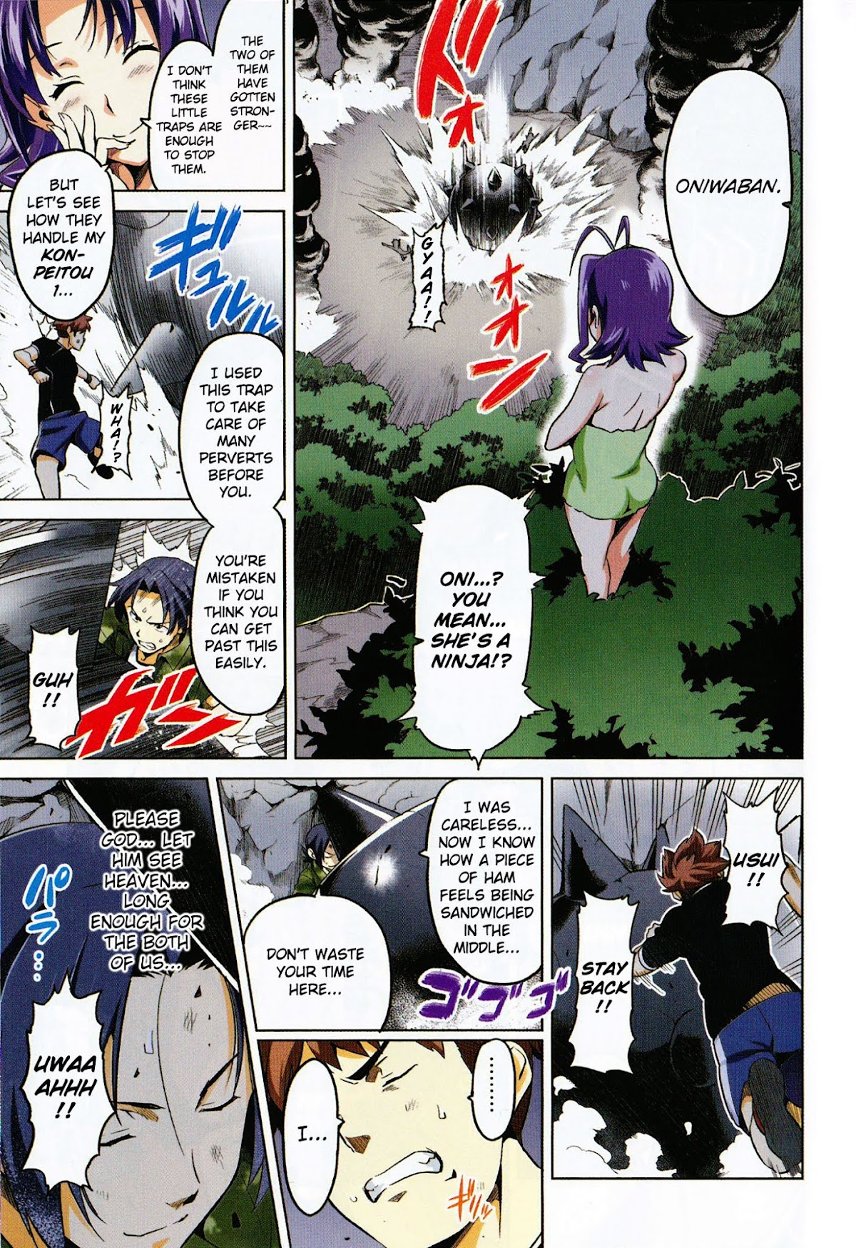 Maken-Ki! Chapter 33 page 10 - Chapter 33: Wait For Me! My Paradise!!