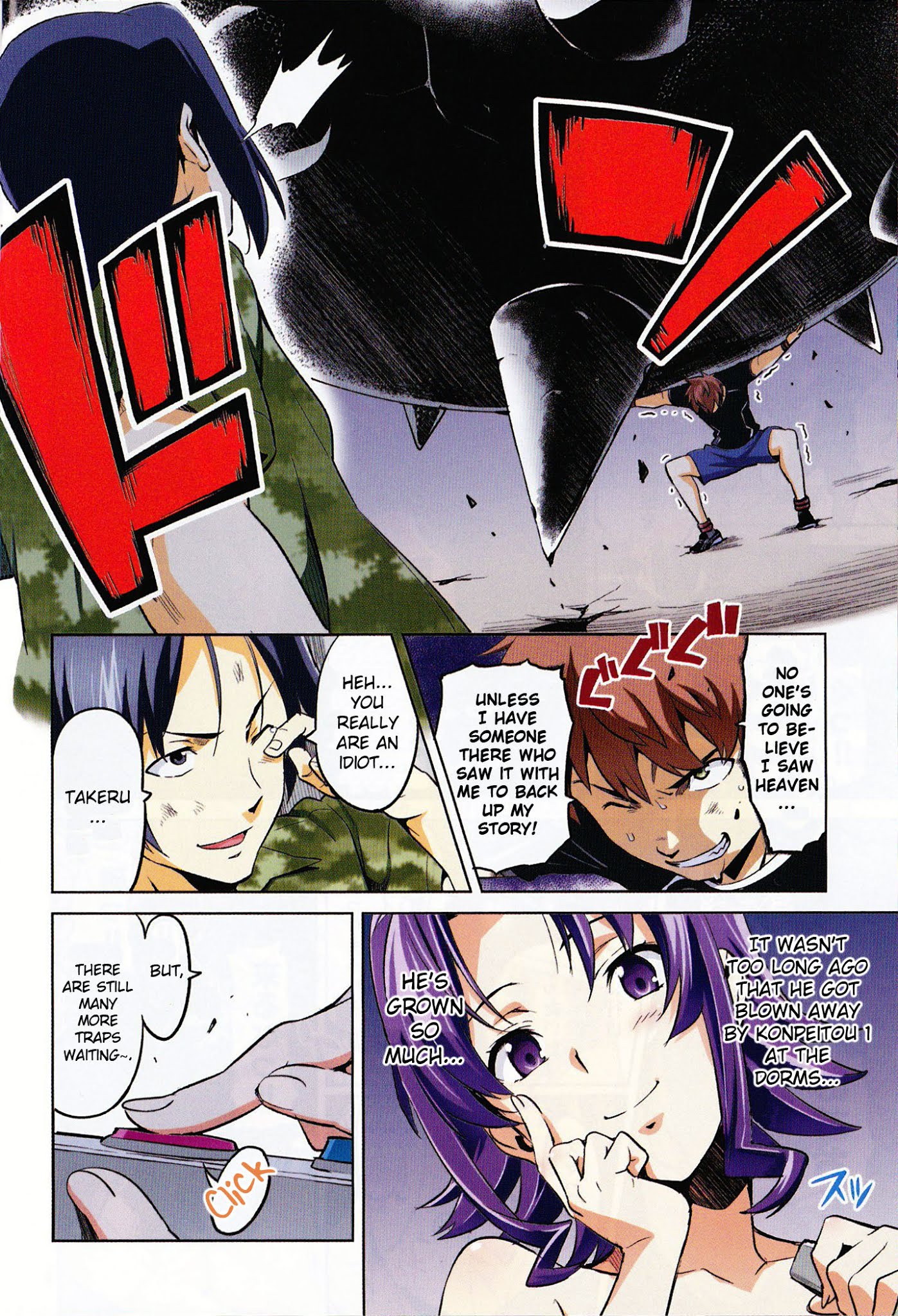 Maken-Ki! Chapter 33 page 11 - Chapter 33: Wait For Me! My Paradise!!