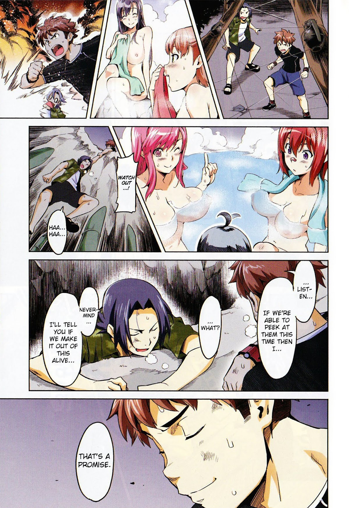 Maken-Ki! Chapter 33 page 12 - Chapter 33: Wait For Me! My Paradise!!