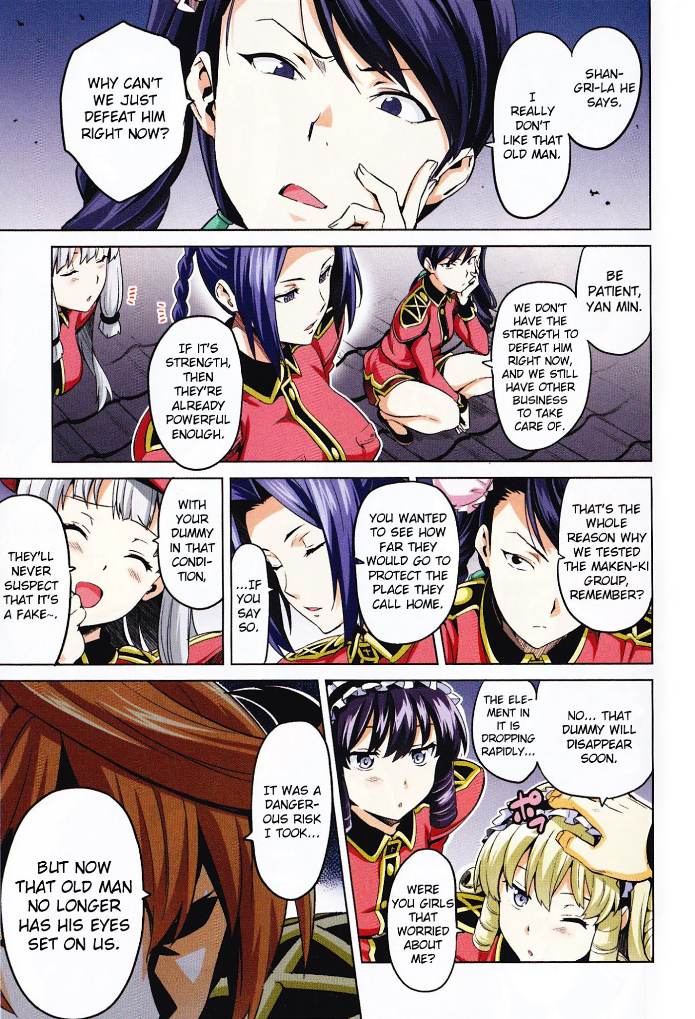 Maken-Ki! Chapter 33 page 22 - Chapter 33: Wait For Me! My Paradise!!