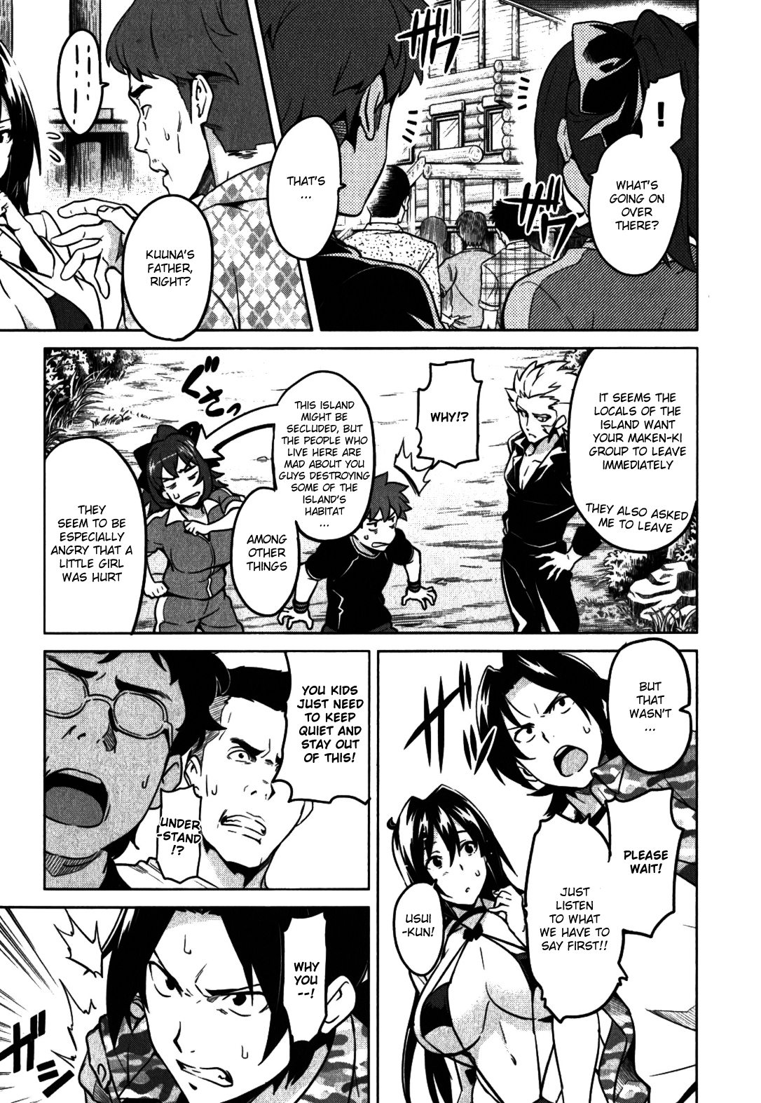 Maken-Ki! Chapter 35 page 11 - Chapter 35: The Crazy Bunch