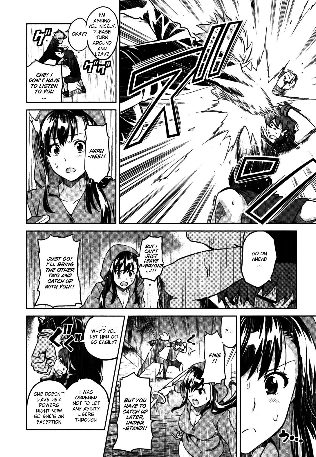 Maken-Ki! Chapter 36 page 14 - Chapter 36: An Enemy on our Road