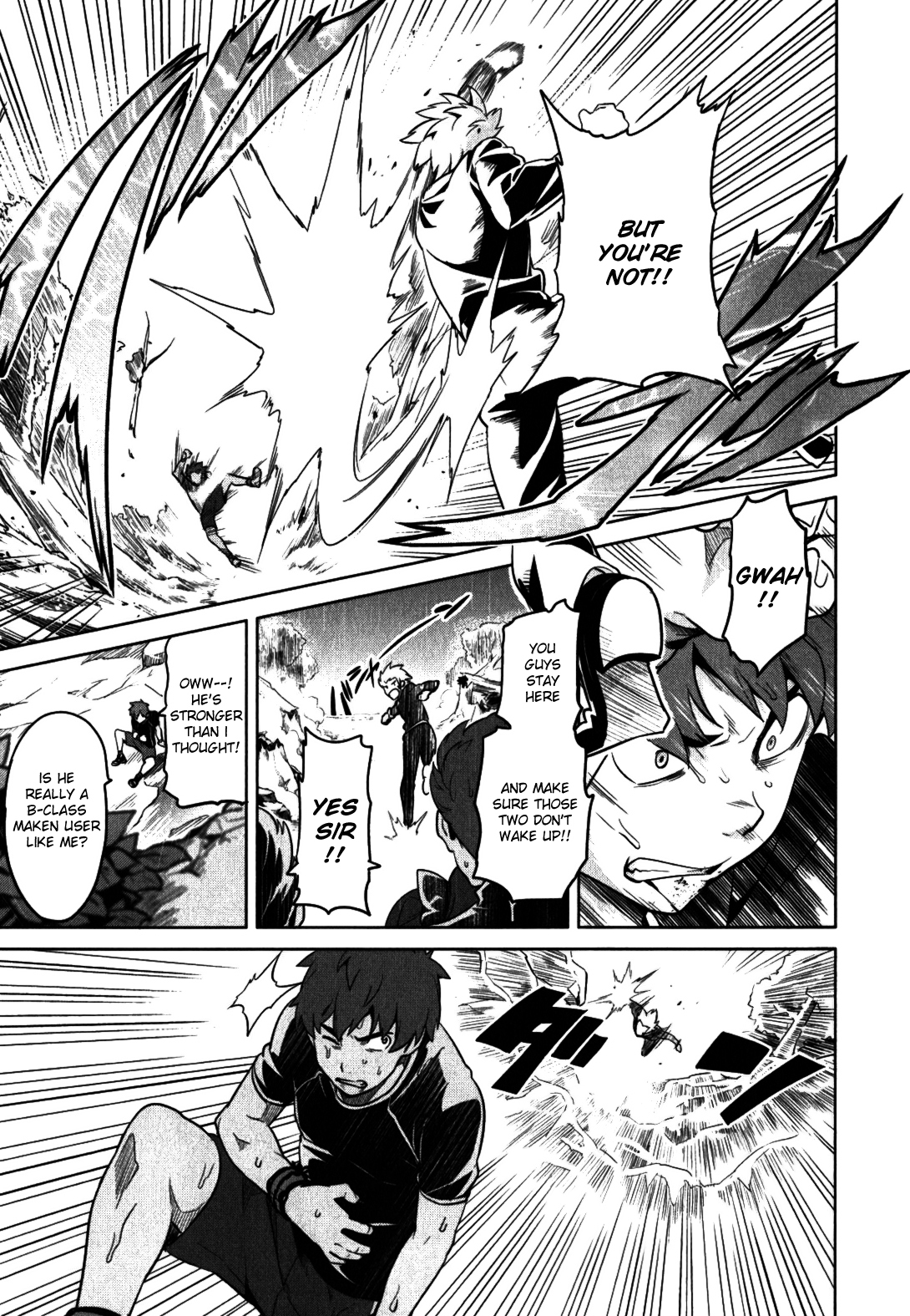 Maken-Ki! Chapter 36 page 15 - Chapter 36: An Enemy on our Road