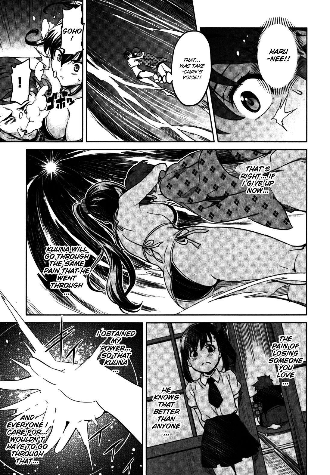 Maken-Ki! Chapter 36 page 27 - Chapter 36: An Enemy on our Road