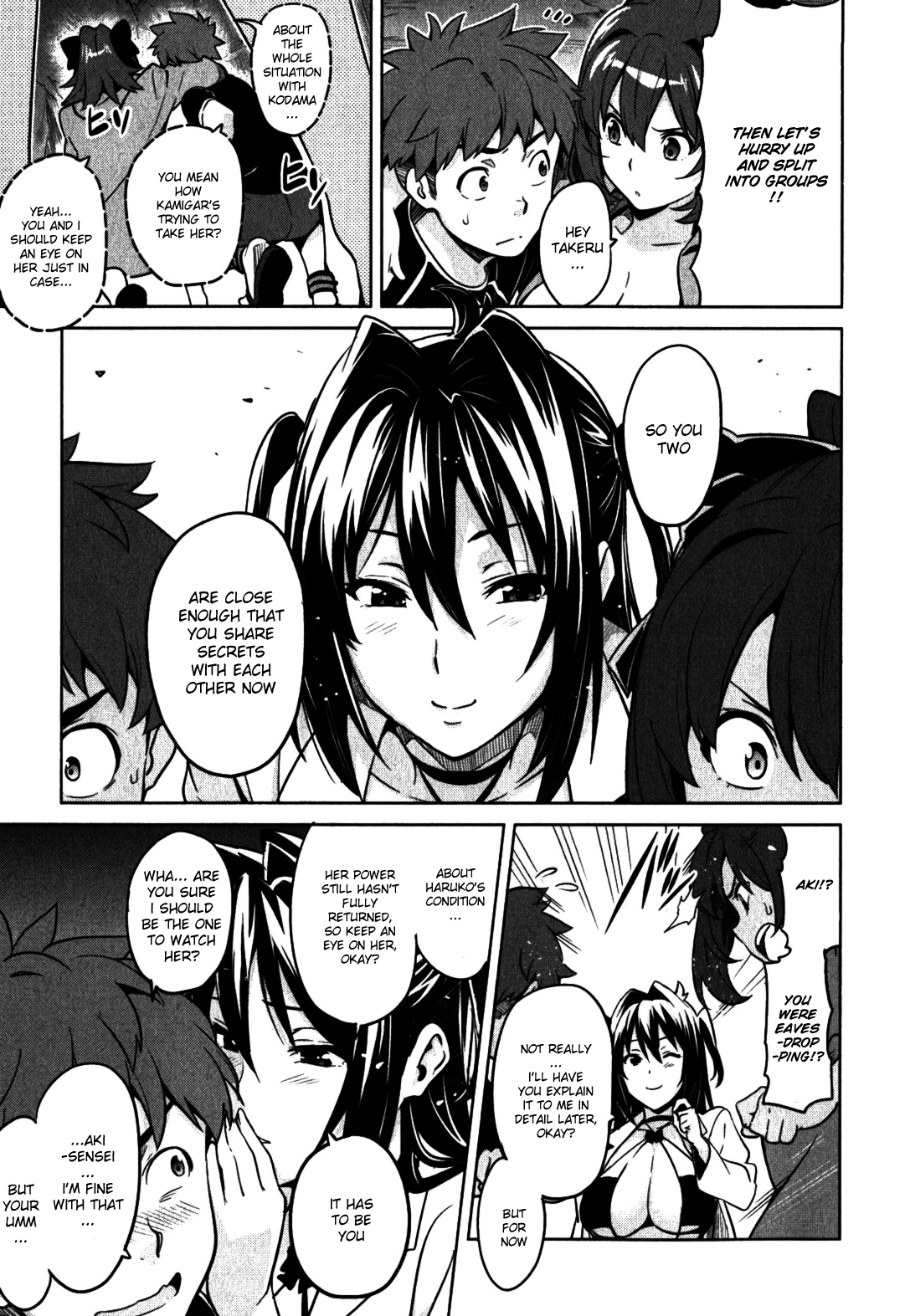 Maken-Ki! Chapter 36 page 9 - Chapter 36: An Enemy on our Road