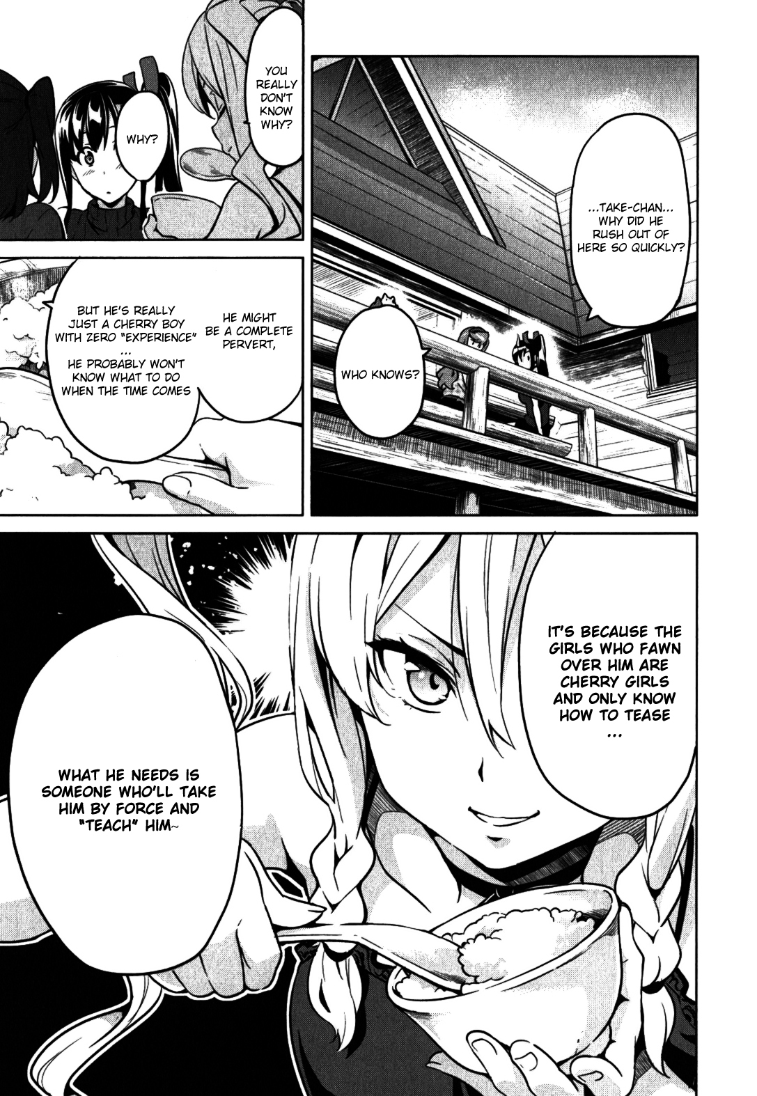 Maken-Ki! Chapter 37 page 11 - Chapter 37: Virgins And Cherries
