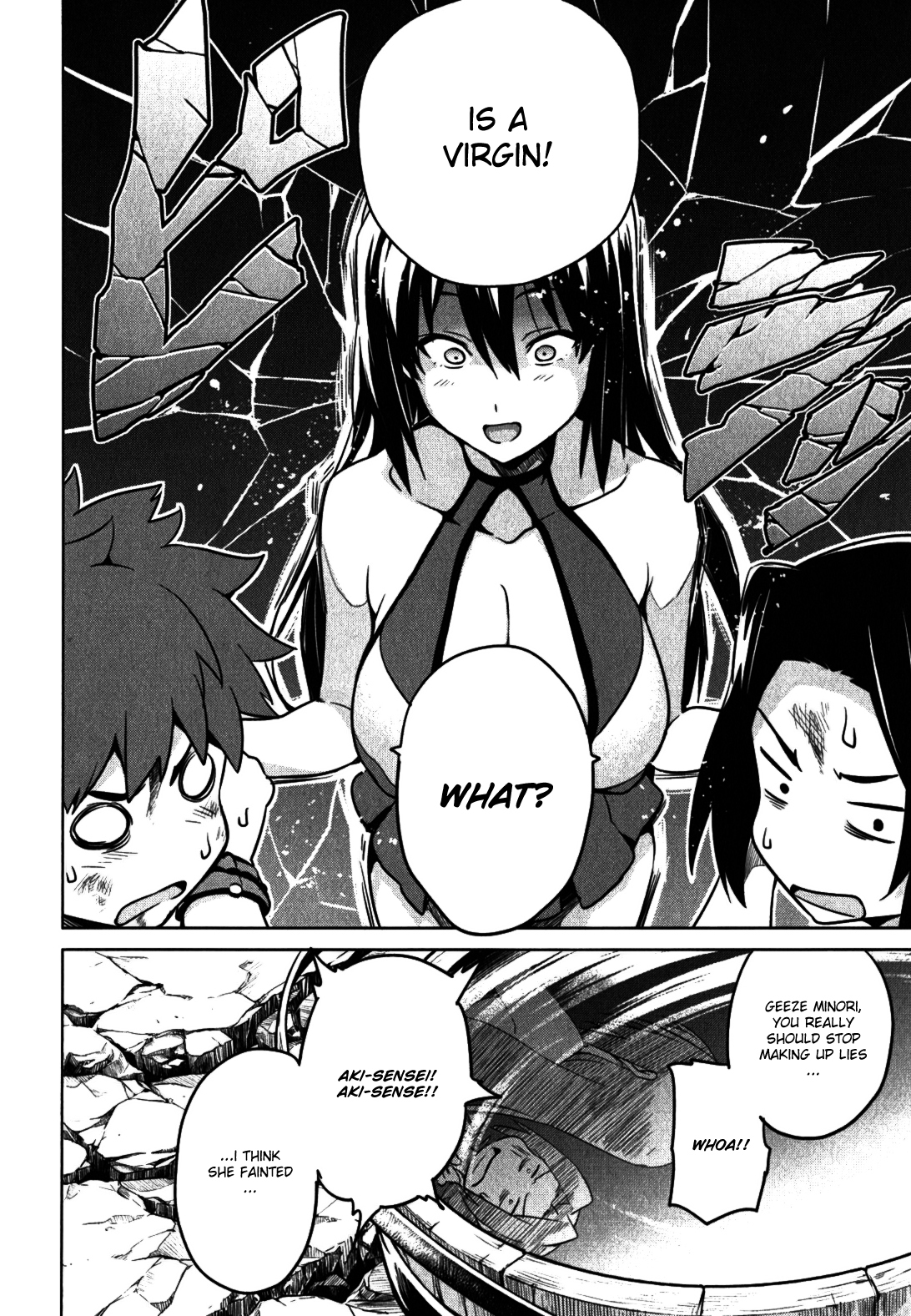 Maken-Ki! Chapter 37 page 22 - Chapter 37: Virgins And Cherries