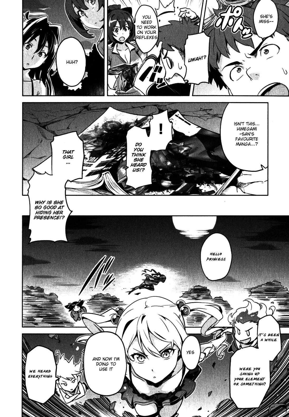 Maken-Ki! Chapter 38 page 22 - Chapter 38: The Enemy Has Come