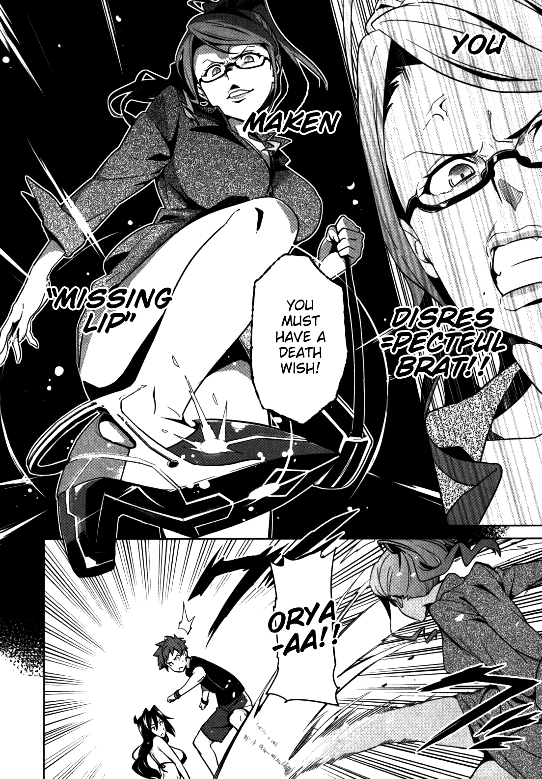 Maken-Ki! Chapter 42 page 6 - Chapter 42