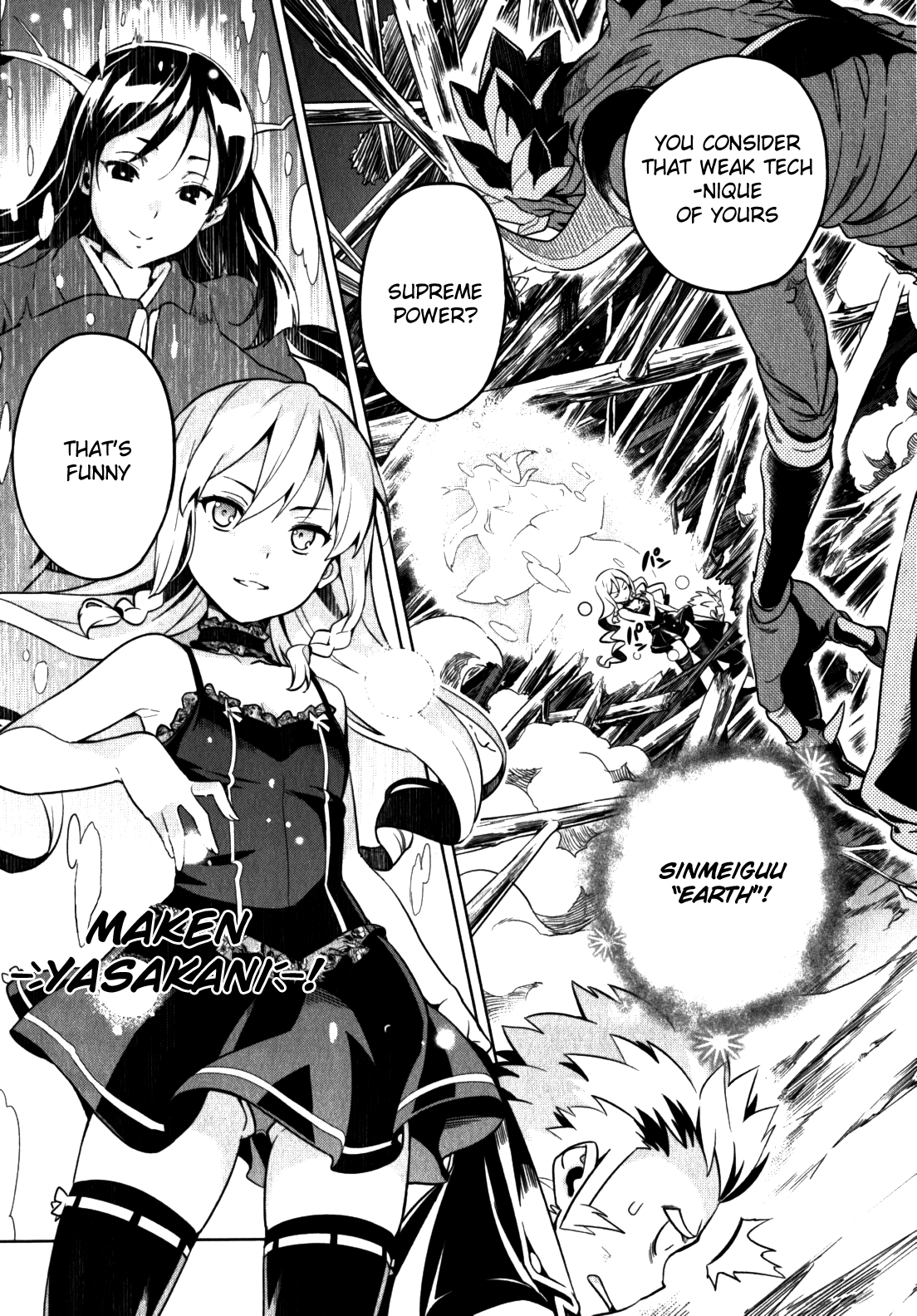 Maken-Ki! Chapter 44 page 14 - Chapter 44