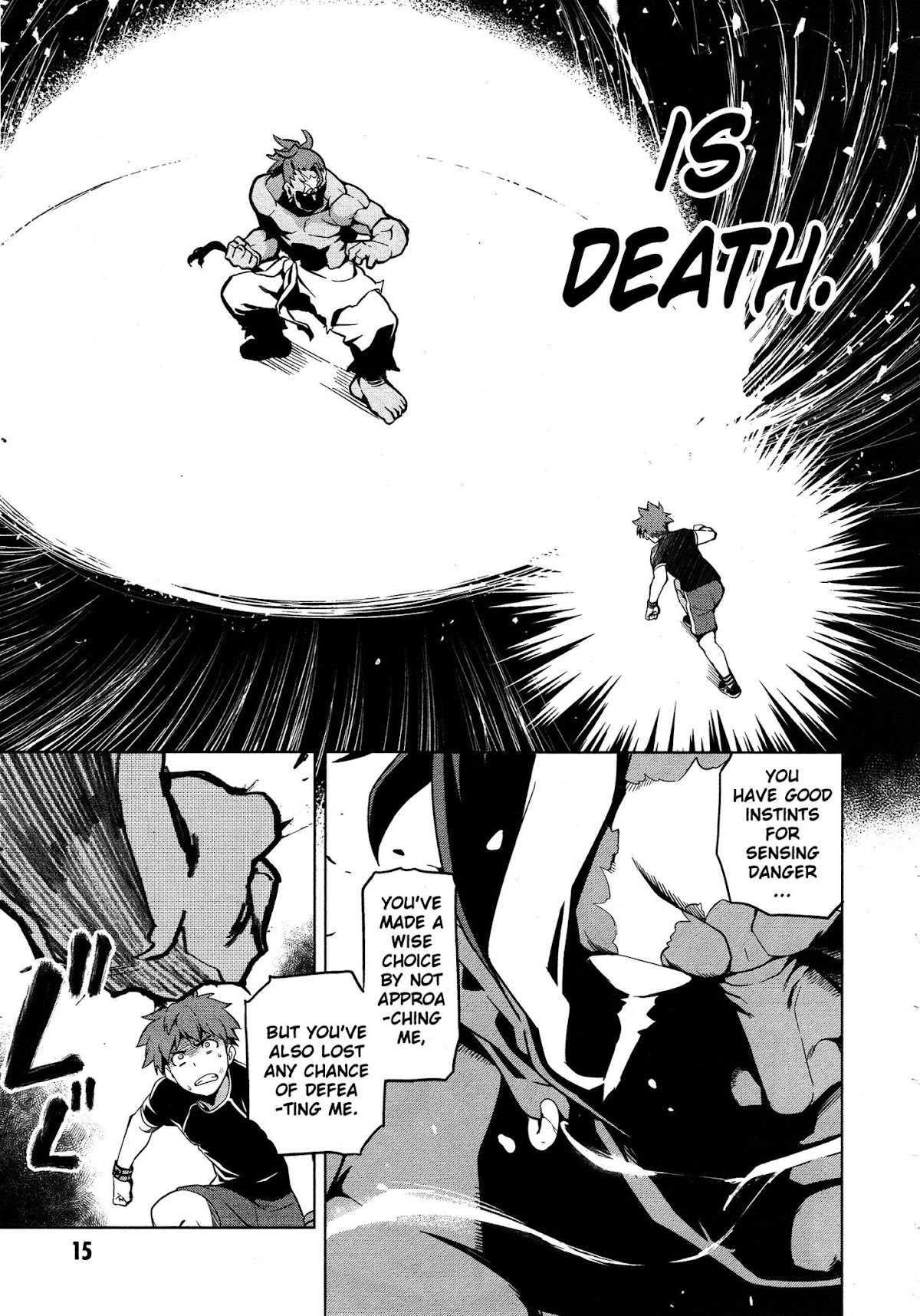Maken-Ki! Chapter 45 page 15 - Chapter 45