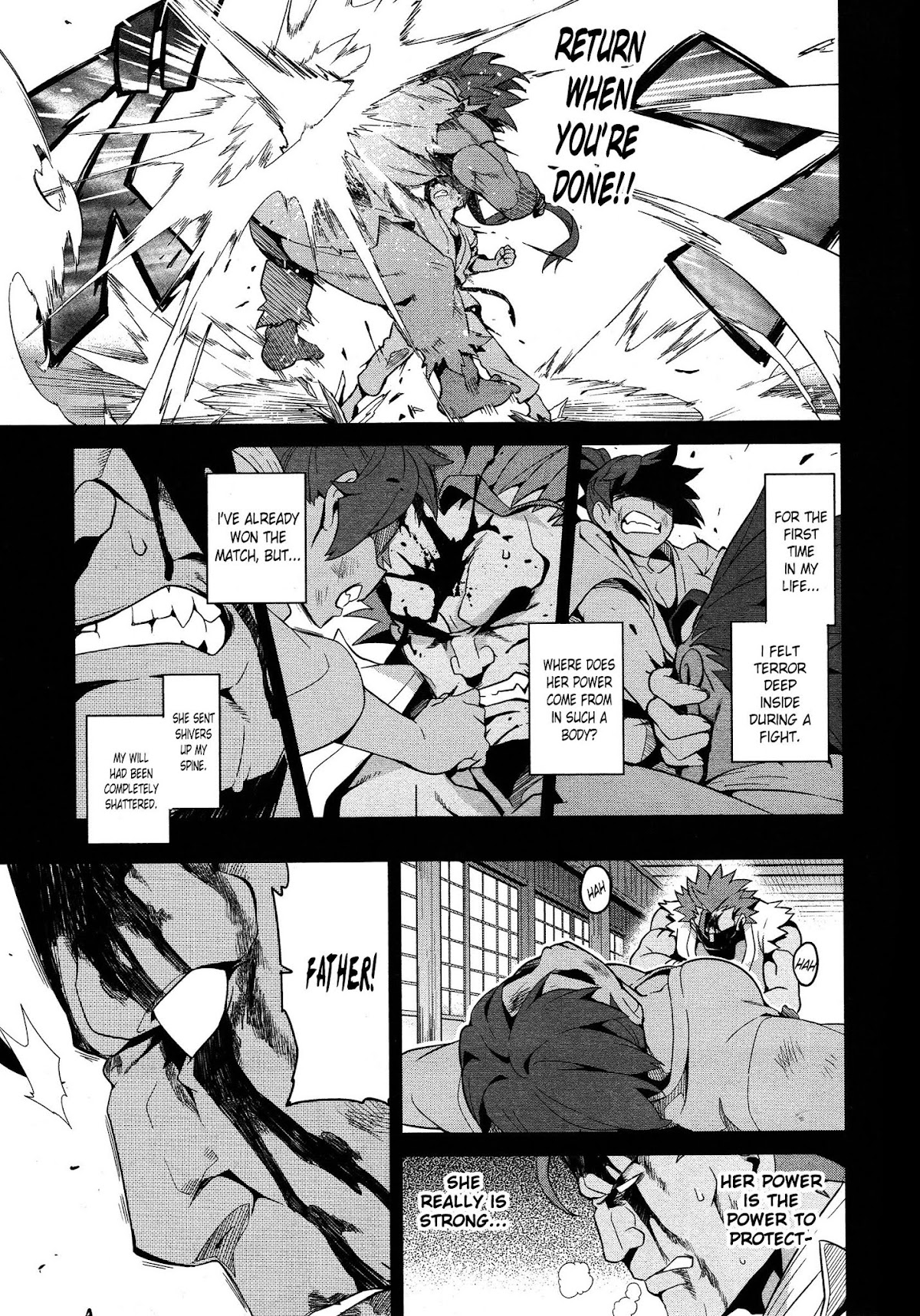 Maken-Ki! Chapter 46 page 17 - Chapter 46