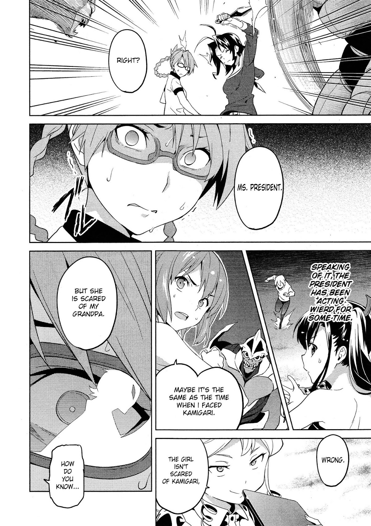 Maken-Ki! Chapter 48 page 14 - Chapter 48