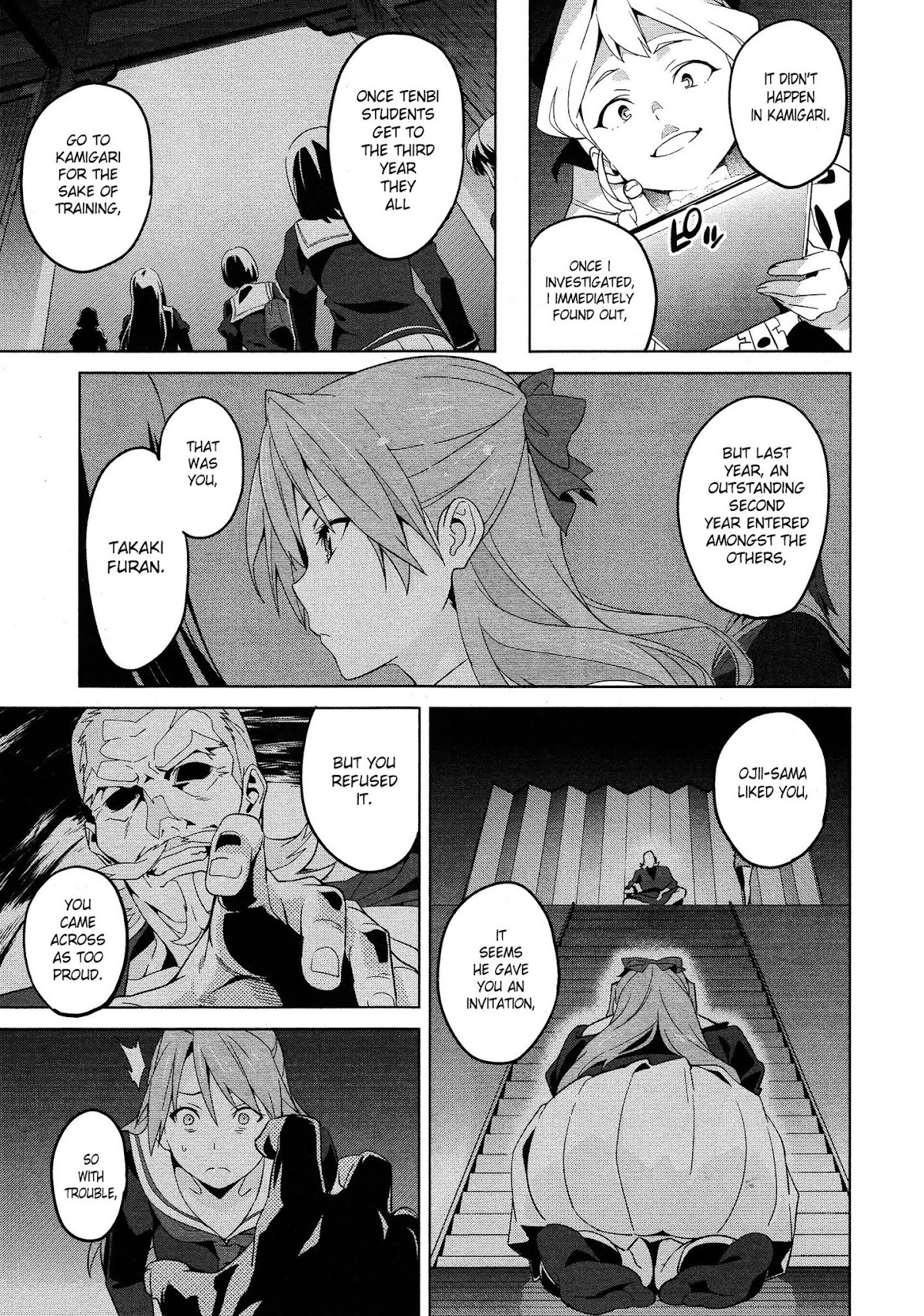 Maken-Ki! Chapter 48 page 15 - Chapter 48