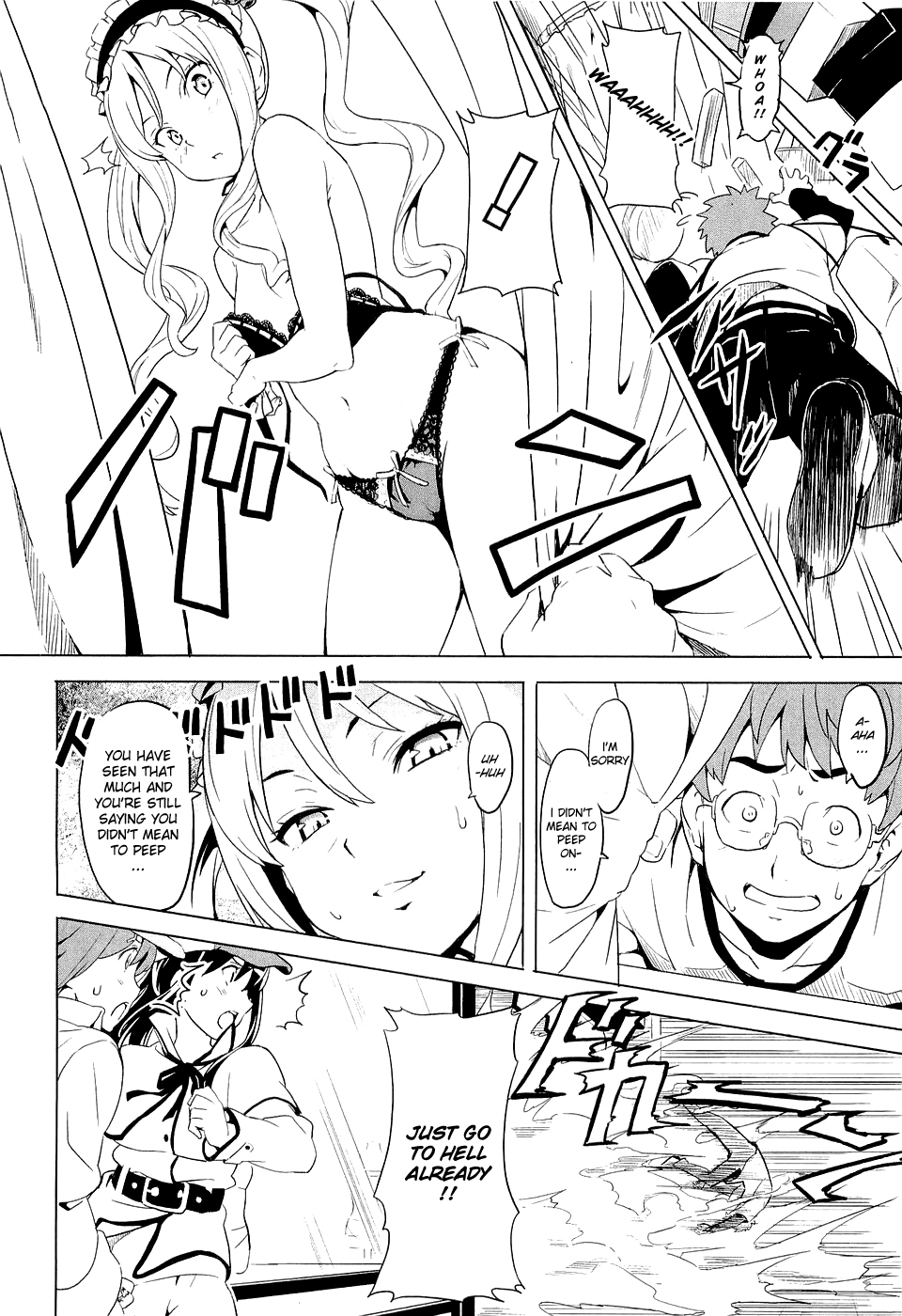 Maken-Ki! Chapter 5 page 14 - Chapter 5: The Enemy Within Tenbi