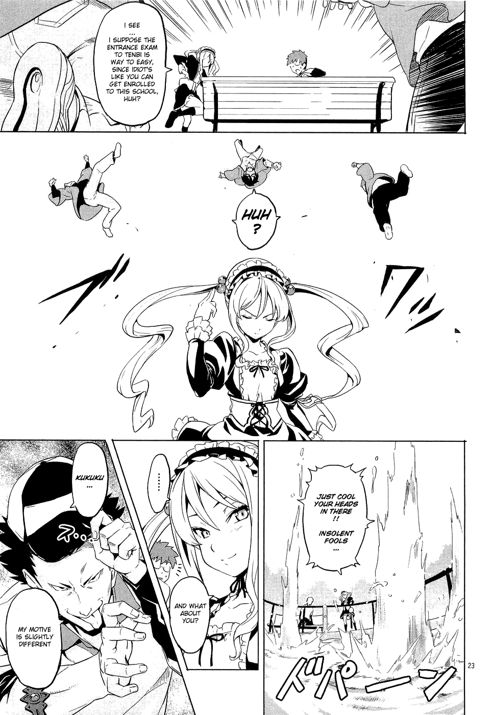 Maken-Ki! Chapter 5 page 23 - Chapter 5: The Enemy Within Tenbi