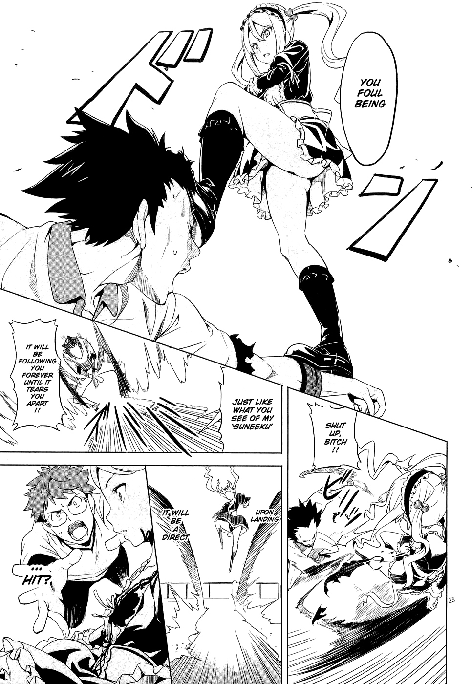 Maken-Ki! Chapter 5 page 25 - Chapter 5: The Enemy Within Tenbi