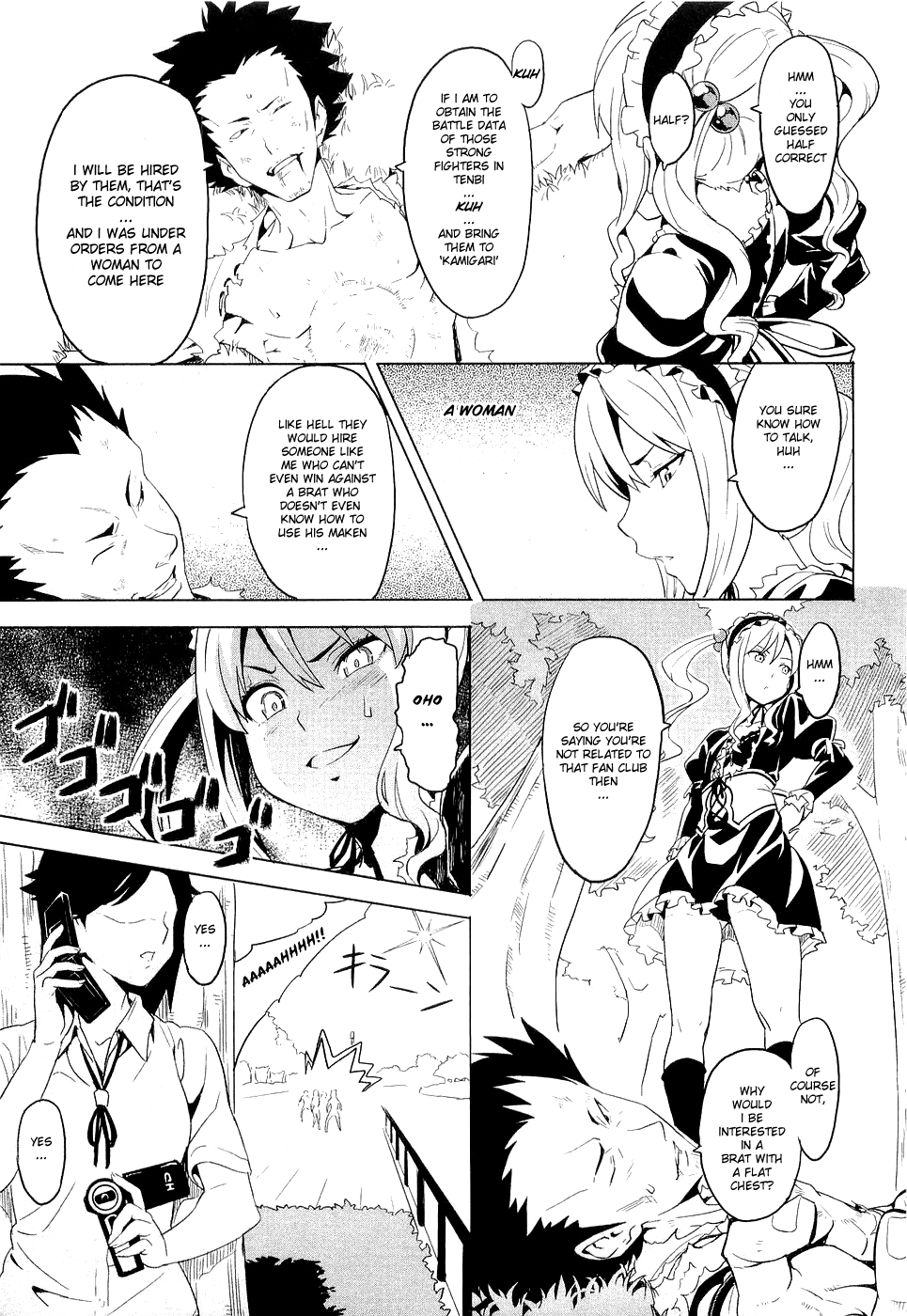 Maken-Ki! Chapter 5 page 30 - Chapter 5: The Enemy Within Tenbi