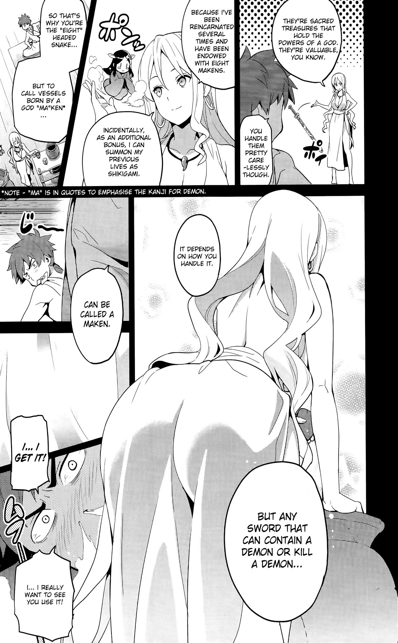 Maken-Ki! Chapter 51 page 12 - Chapter 51
