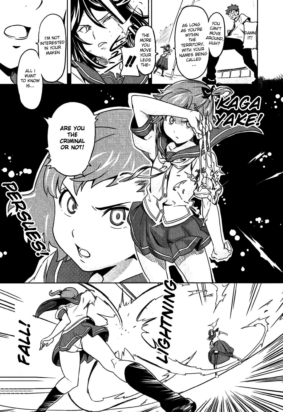 Maken-Ki! Chapter 6 page 22 - Chapter 6: Tenbi's Strongest Maiden