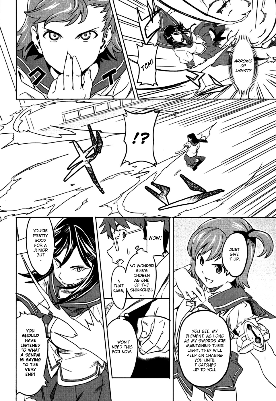 Maken-Ki! Chapter 6 page 23 - Chapter 6: Tenbi's Strongest Maiden