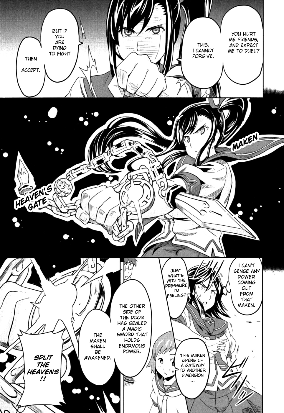 Maken-Ki! Chapter 6 page 32 - Chapter 6: Tenbi's Strongest Maiden