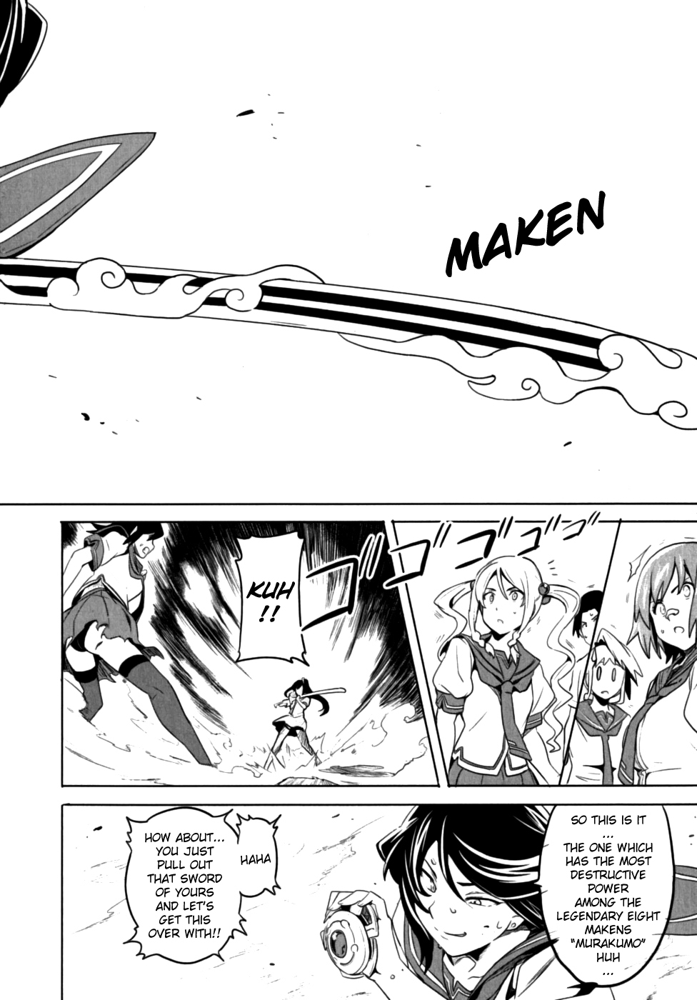 Maken-Ki! Chapter 6 page 33 - Chapter 6: Tenbi's Strongest Maiden