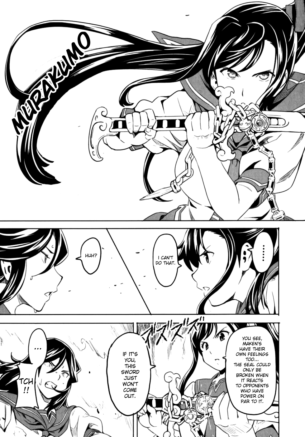 Maken-Ki! Chapter 6 page 34 - Chapter 6: Tenbi's Strongest Maiden