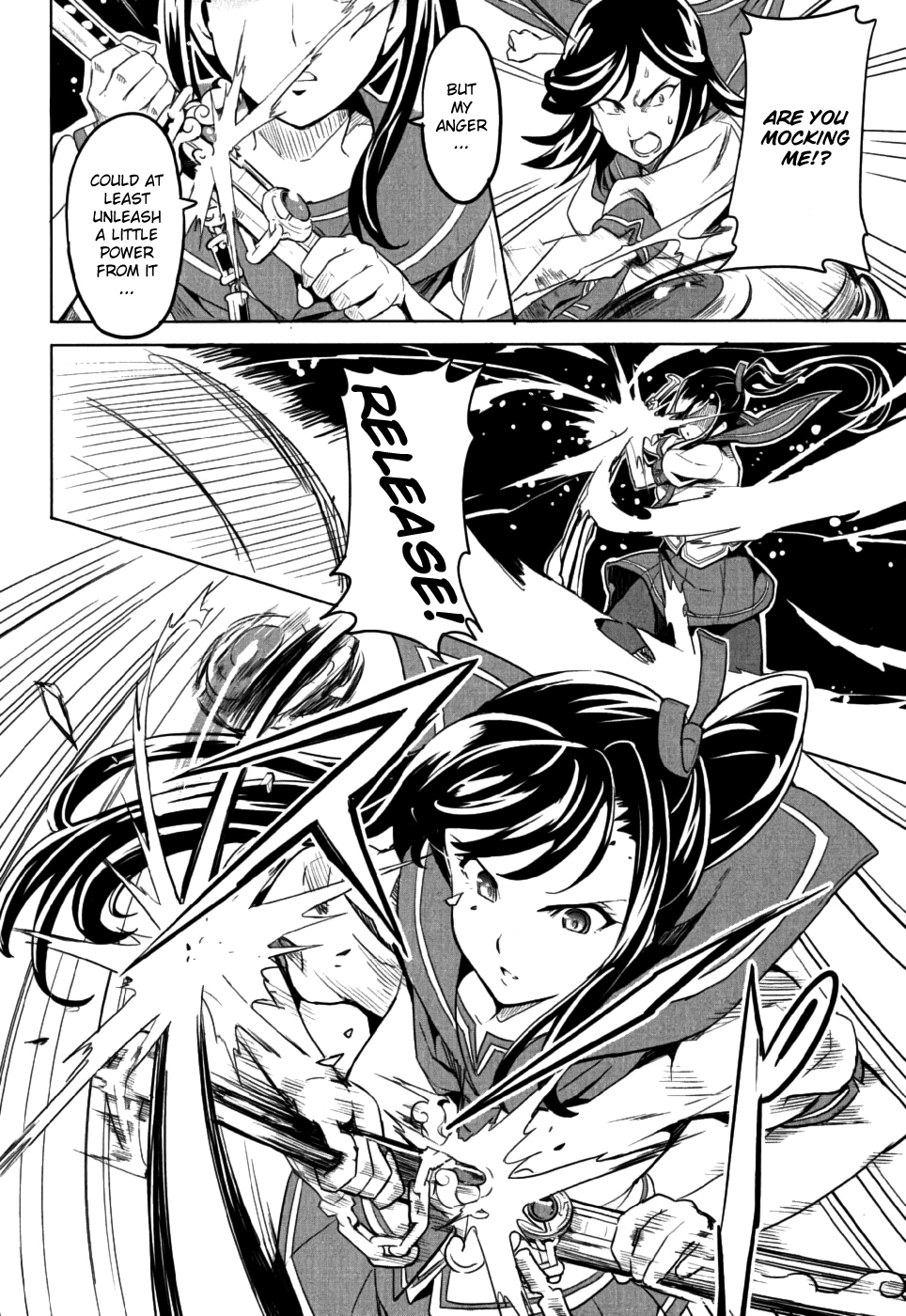 Maken-Ki! Chapter 6 page 35 - Chapter 6: Tenbi's Strongest Maiden