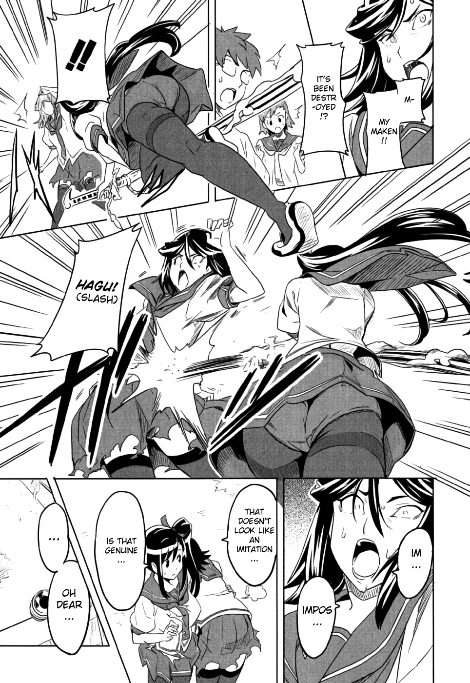 Maken-Ki! Chapter 6 page 36 - Chapter 6: Tenbi's Strongest Maiden
