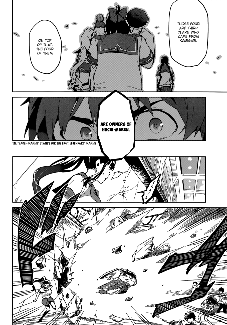 Maken-Ki! Chapter 62 page 23 - Chapter 62: Now Is The Festival Of The Autumn Beginnings