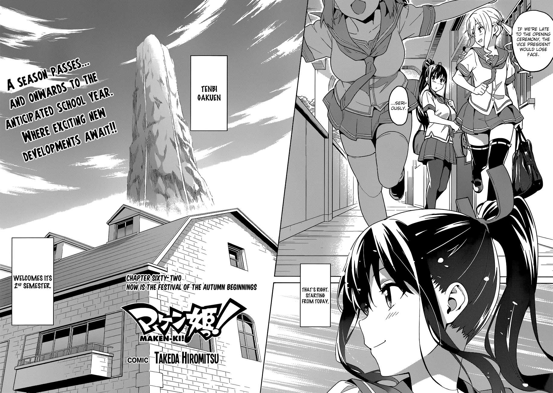 Maken-Ki! Chapter 62 page 7 - Chapter 62: Now Is The Festival Of The Autumn Beginnings