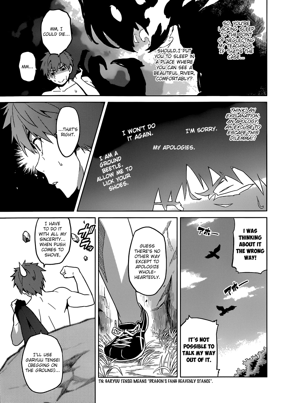 Maken-Ki! Chapter 62 page 9 - Chapter 62: Now Is The Festival Of The Autumn Beginnings