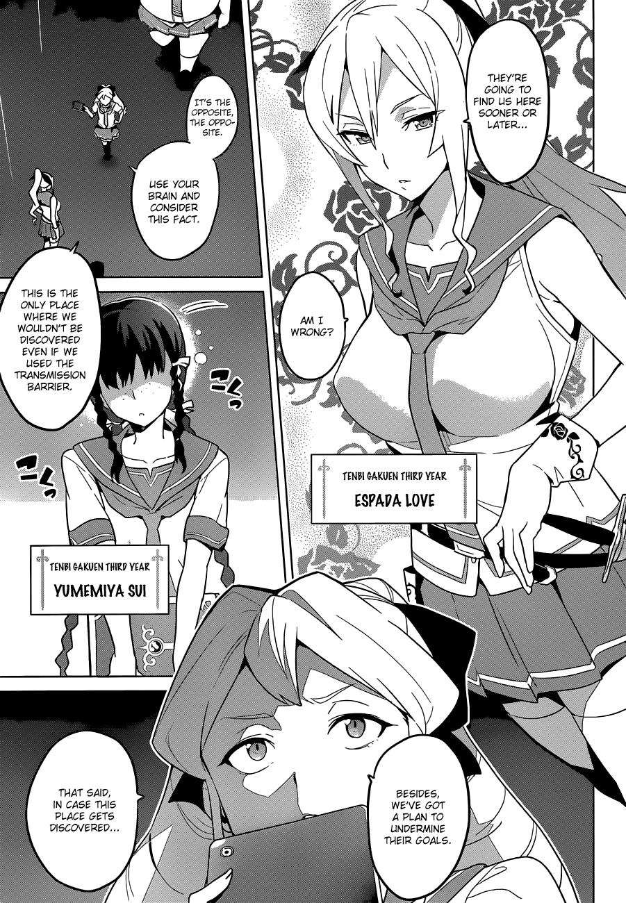Maken-Ki! Chapter 63 page 3 - Chapter 63: A Student's Role