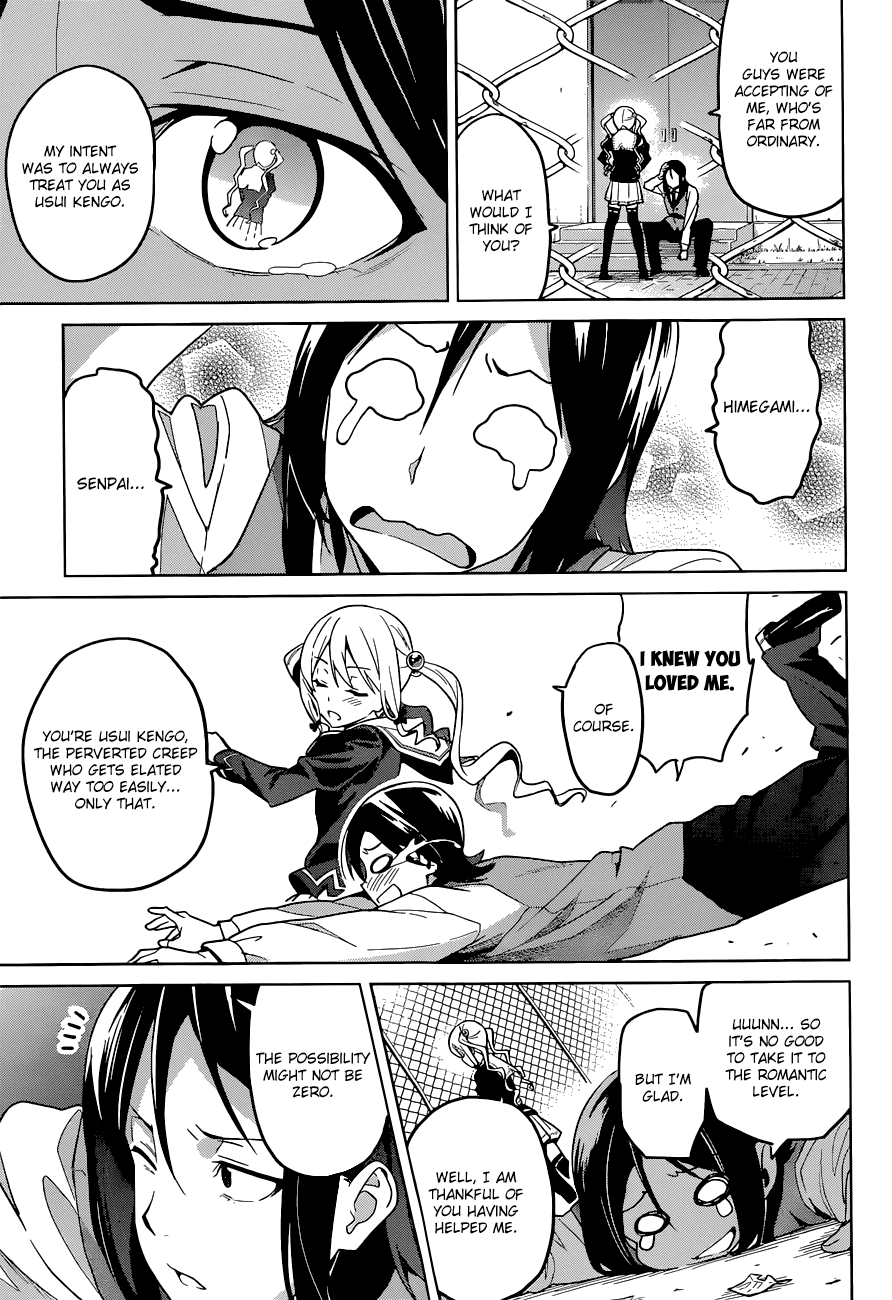 Maken-Ki! Chapter 65 page 21 - Chapter 65: It's Too Late To Repent
