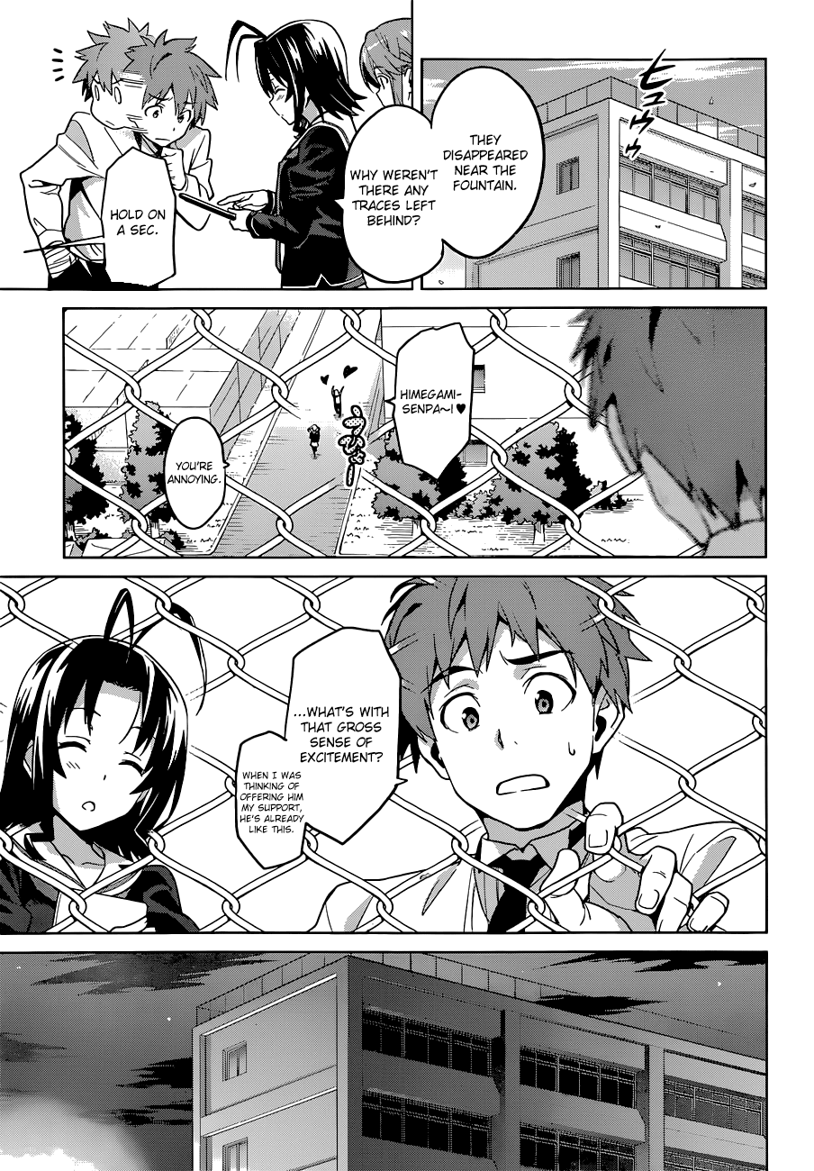 Maken-Ki! Chapter 65 page 23 - Chapter 65: It's Too Late To Repent